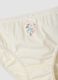 Pack of five Minnie print briefs in pure organic cotton_2