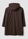 Long brown hooded jacket with zip_6