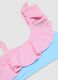 Pink stretch bikini with frill detailing_2