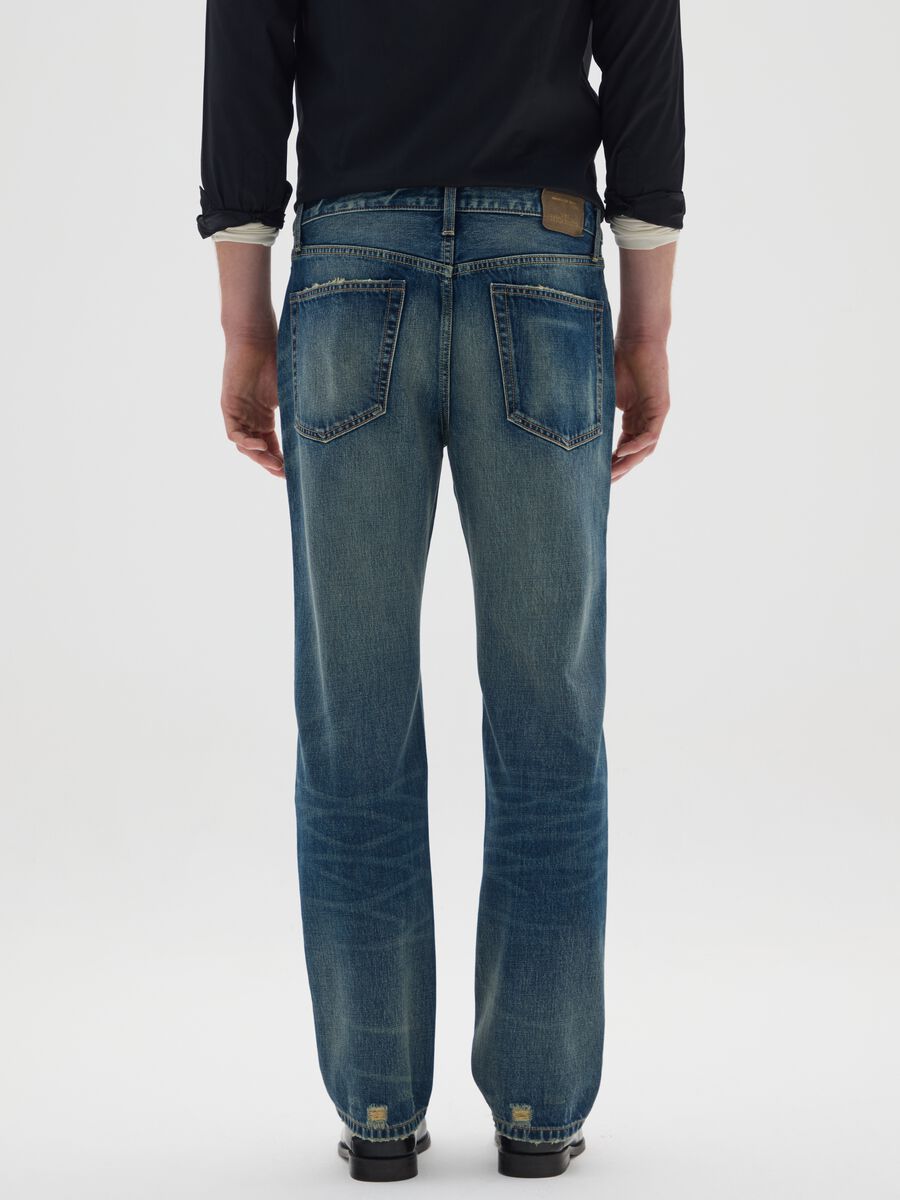 Pure Cotton Regular Fit Denim Jeans_3