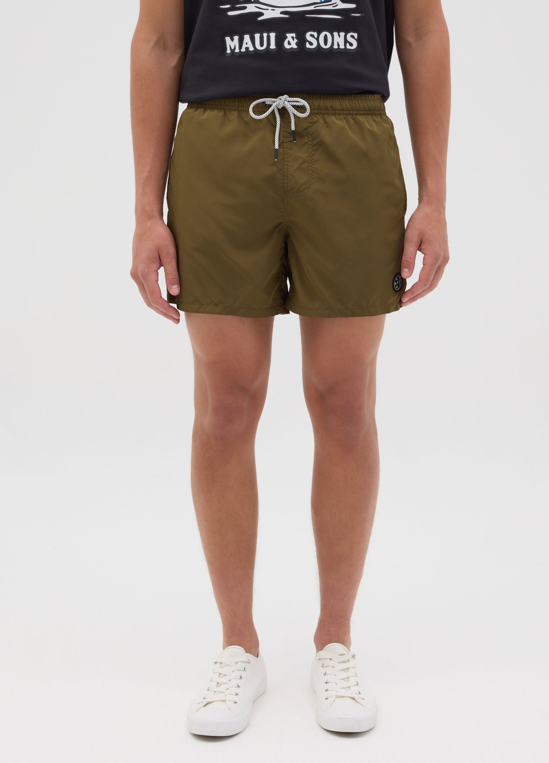 Green Maui Swim Shorts