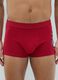 Red Christmas boxers in pure cotton with regular fit and print_1