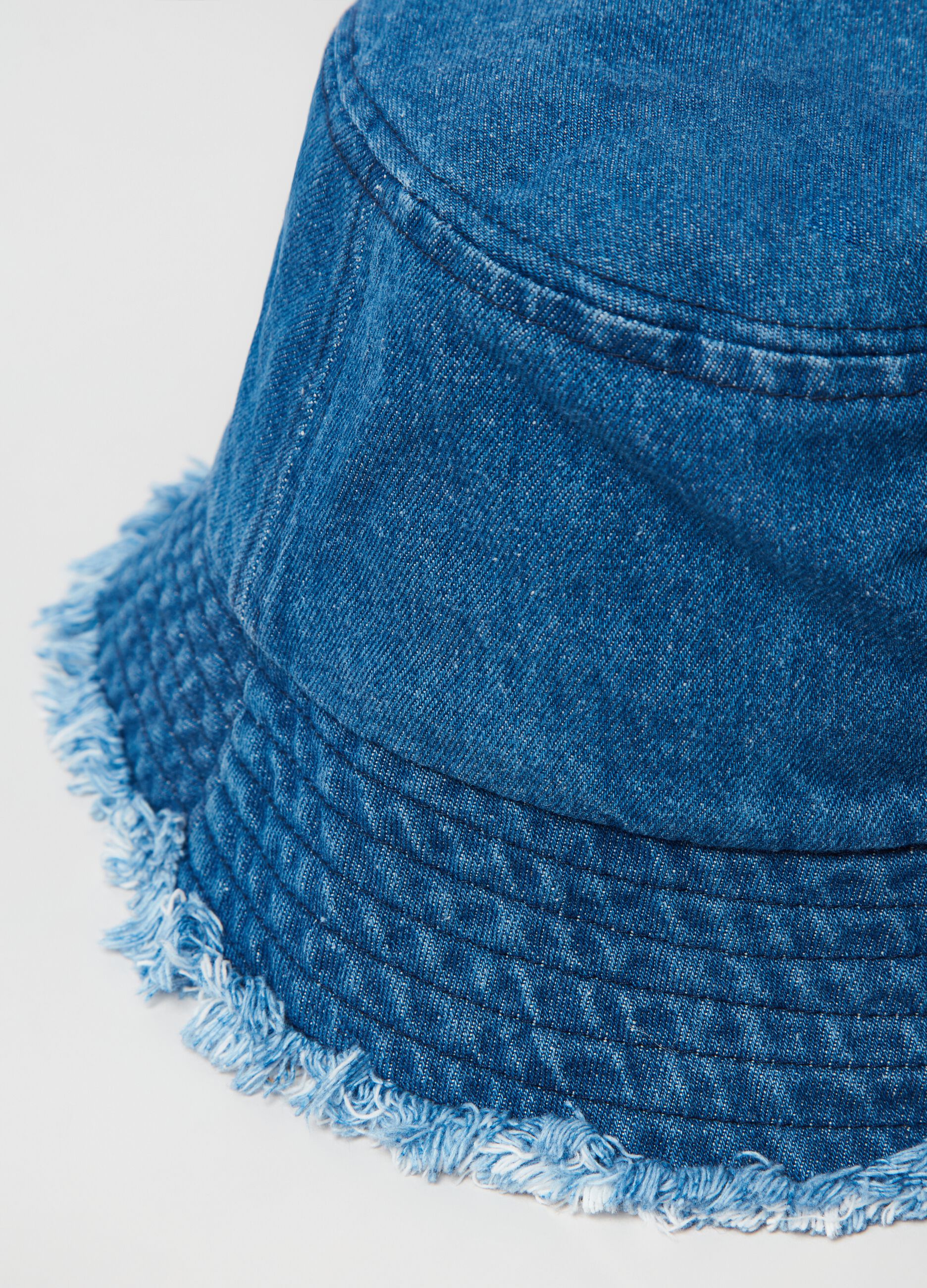 Cappello alla pescatora in denim _1