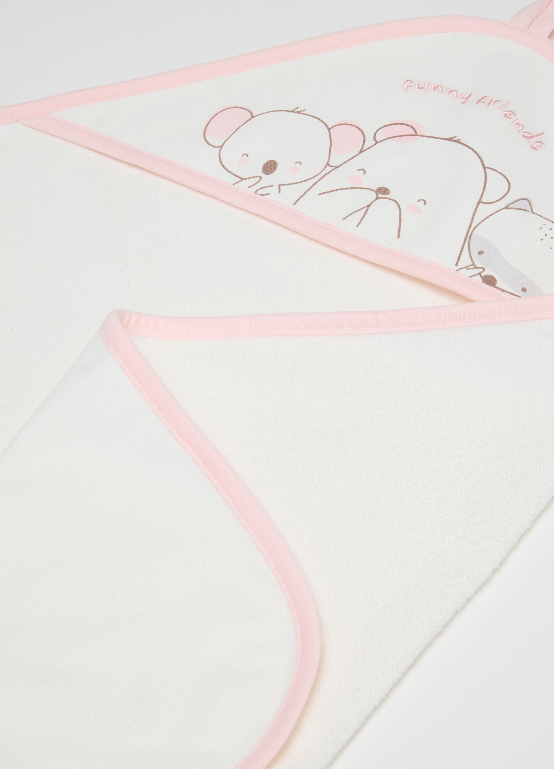 Newborn Multicolour Terry Cloth Bathrobe