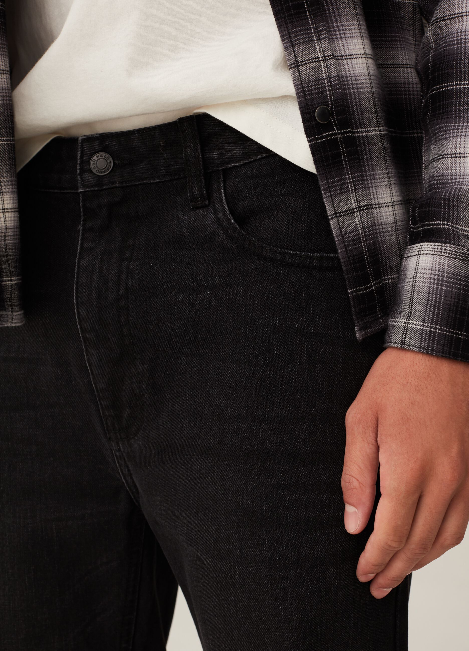 Jeans straight fit cinque tasche_3