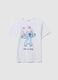 White pure cotton regular fit T-shirt_4