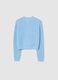 Girls' regular fit blue jumper_4