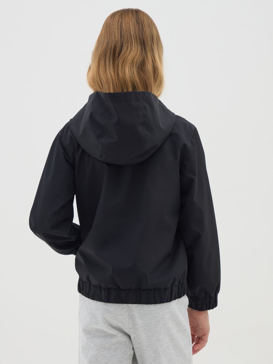 Giacca da ragazza in nero regular fit_1
