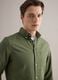 Green pure cotton regular fit shirt_3
