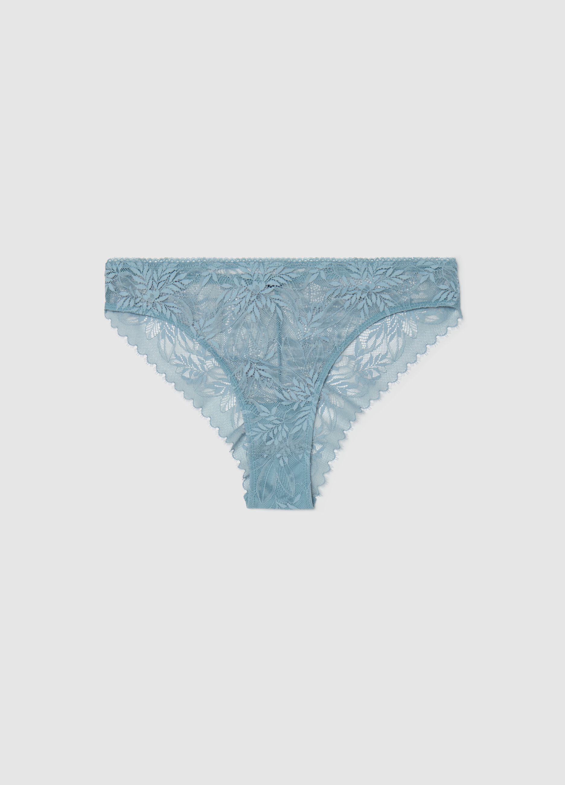 Slip in pizzo floreale