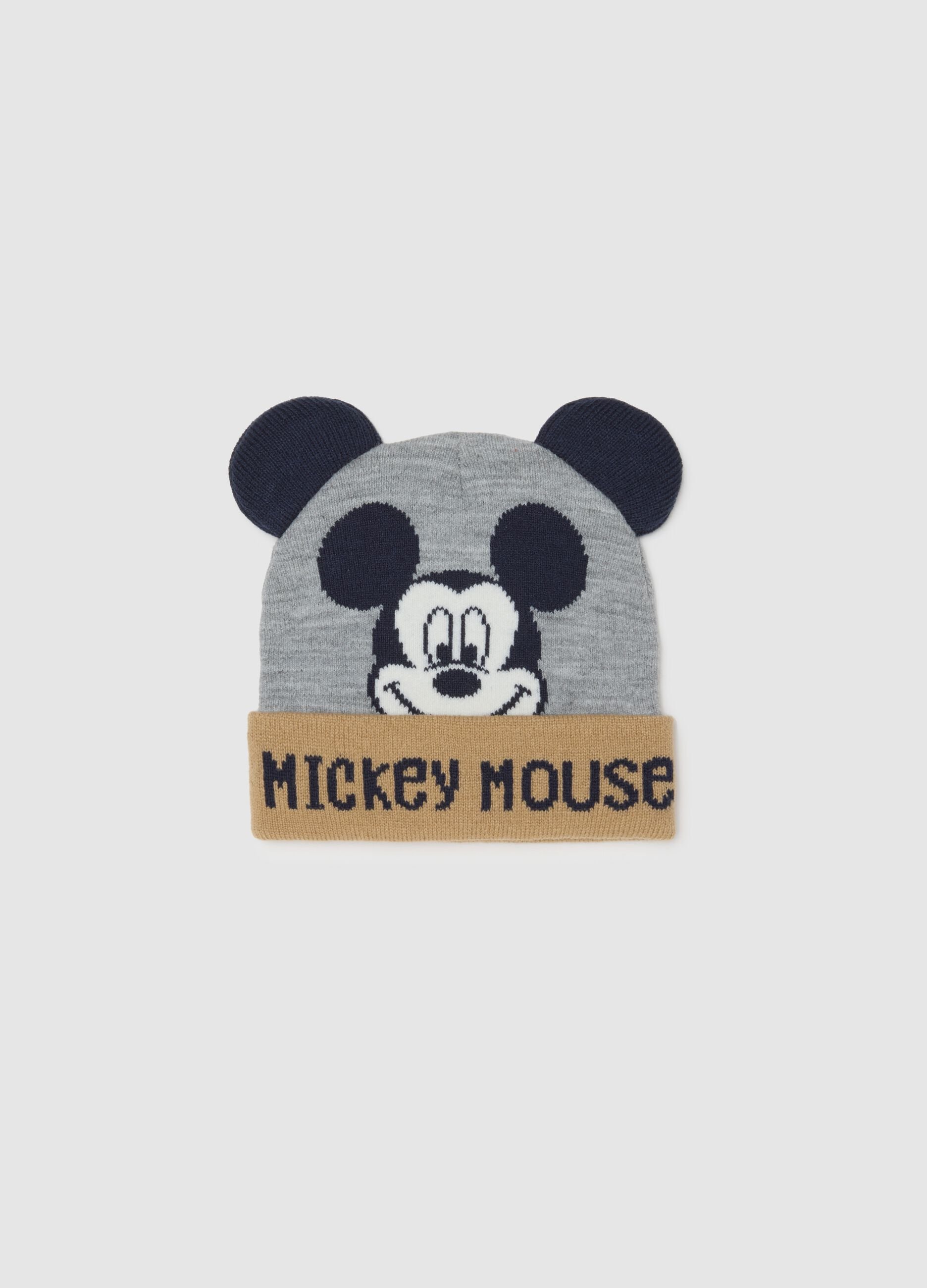 Grey cap with Mickey for children