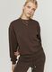 Brown cotton blend sweatshirt regular fit_2