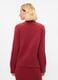 Cropped sweater with mock neck and raglan sleeves_2