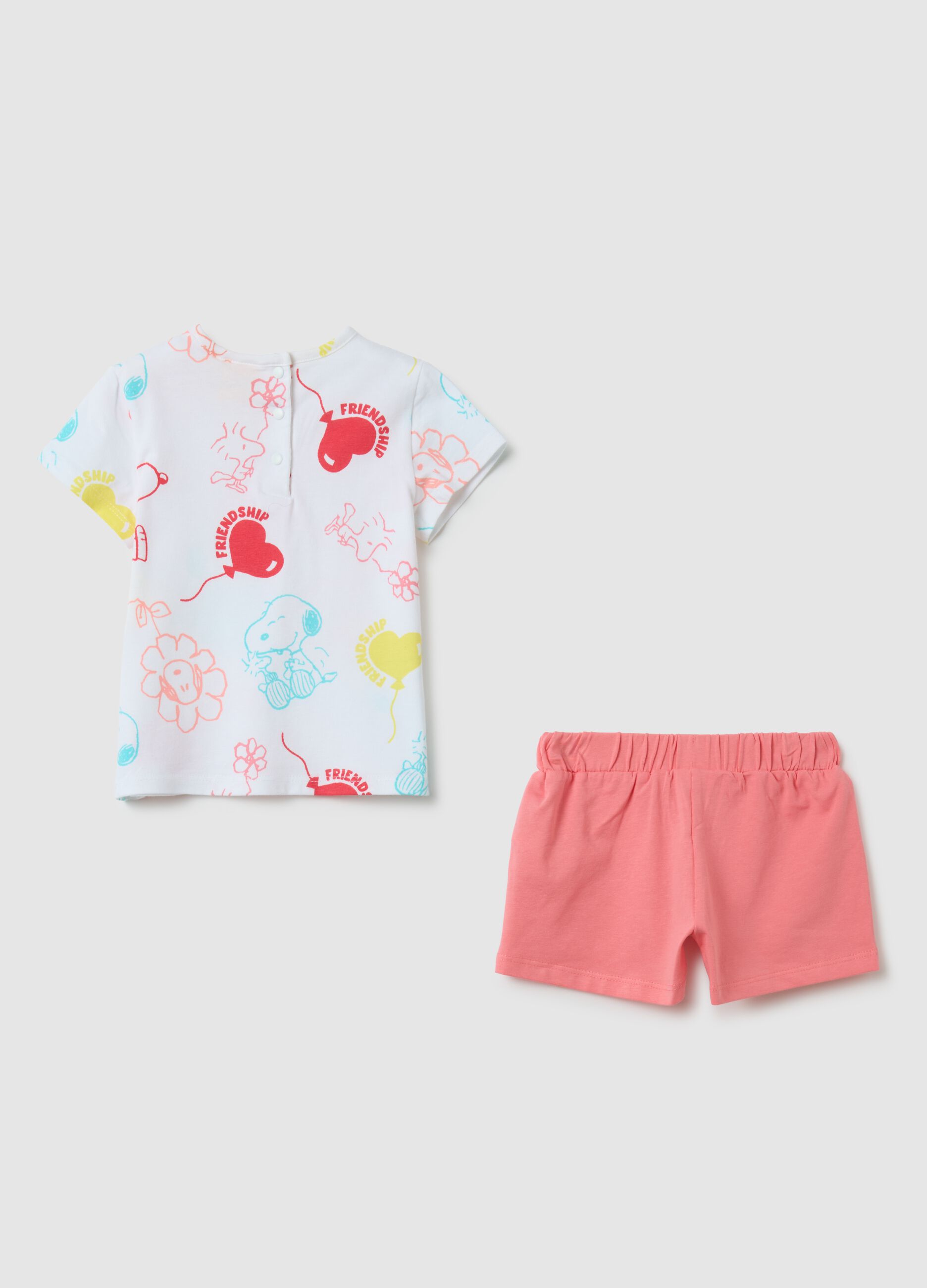 Multicolour regular fit cotton set for girls