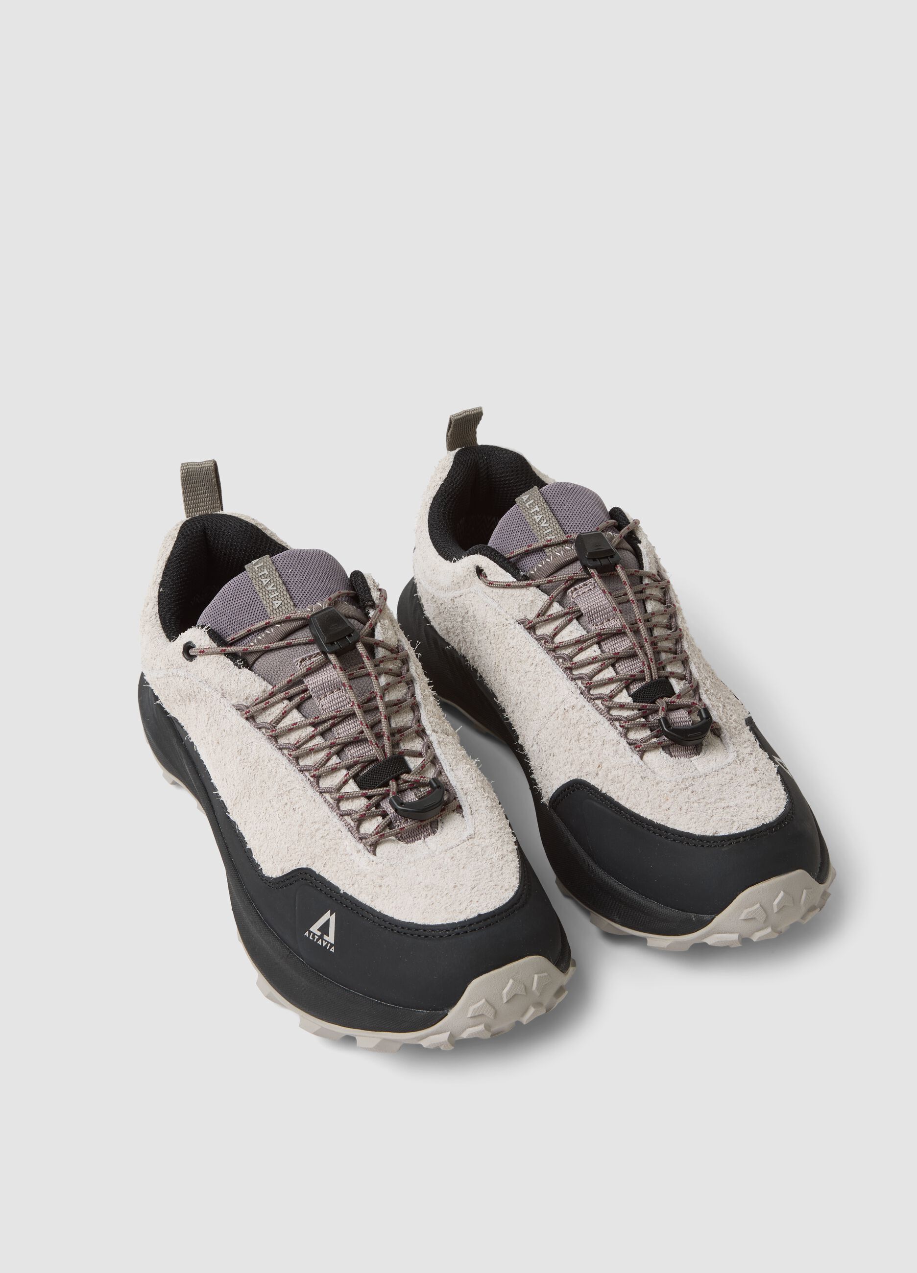 Scarpa Beige Outdoor Idrorepellente in Vera Pelle ALTAVIA WITH DEBORAH COMPAGNONI