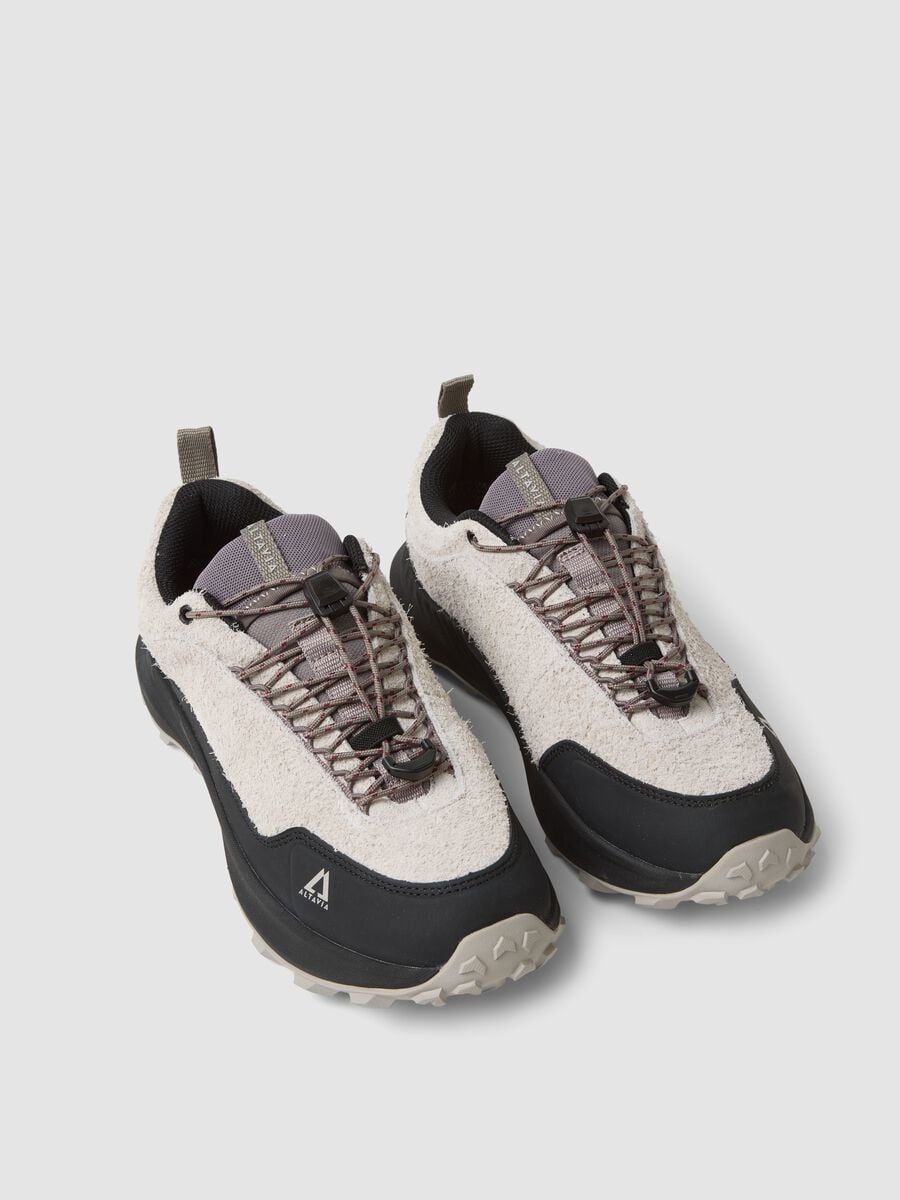 Beige Water-Repellent Outdoor Shoe in Genuine Leather ALTAVIA WITH DEBORAH COMPAGNONI_1