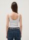Body grigio in cotone elasticizzato a costine con scollo ampio_3