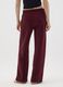 Relaxed Red Cotton Blend Trousers_3