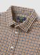 Children's multicoloured check shirt in pure cotton and flannel_2