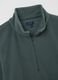 Green Fleece Half-Zip Sweatshirt_5