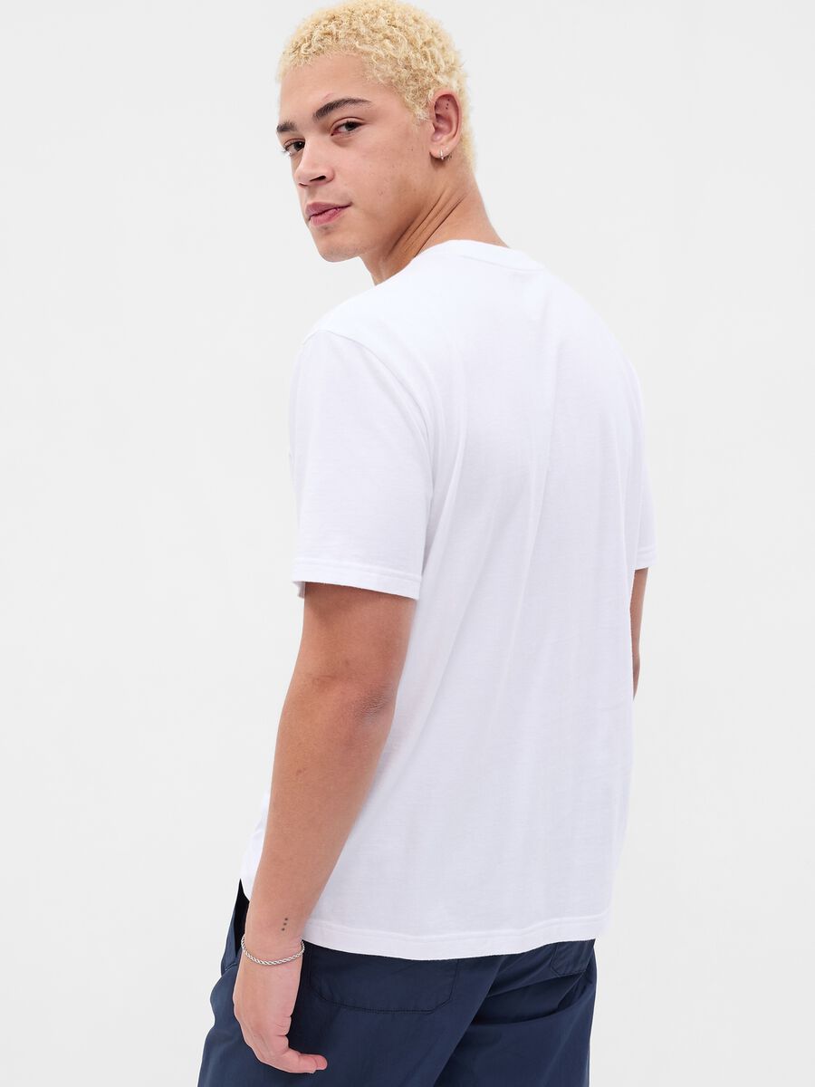 T-shirt with Athletics logo print_2