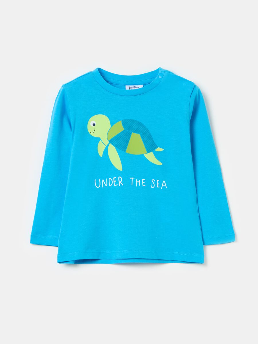 Long-sleeved T-shirt with print_0