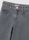 Grey cotton jeans for girls_2