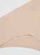 Women's beige stretch fabric regular fit briefs_5
