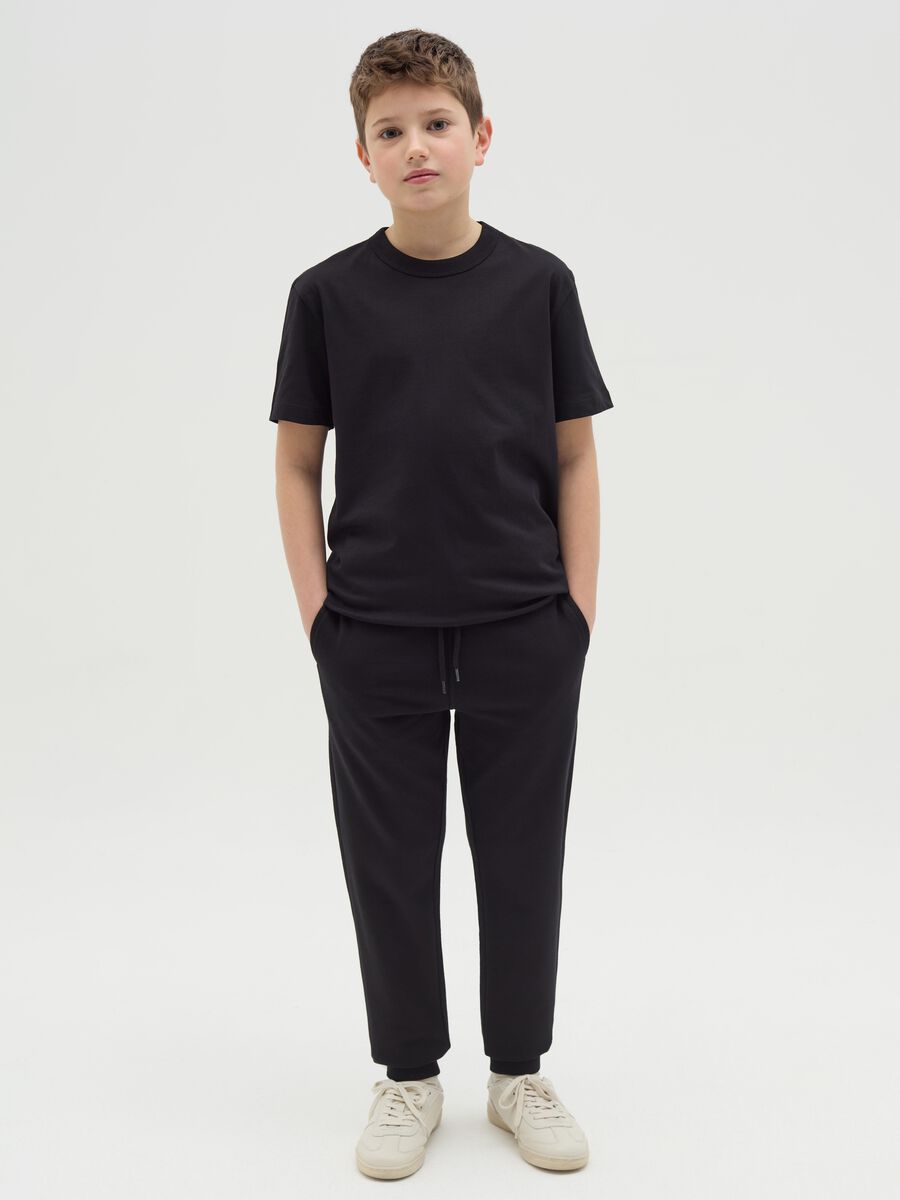 Slim-fit joggers with drawstring_1