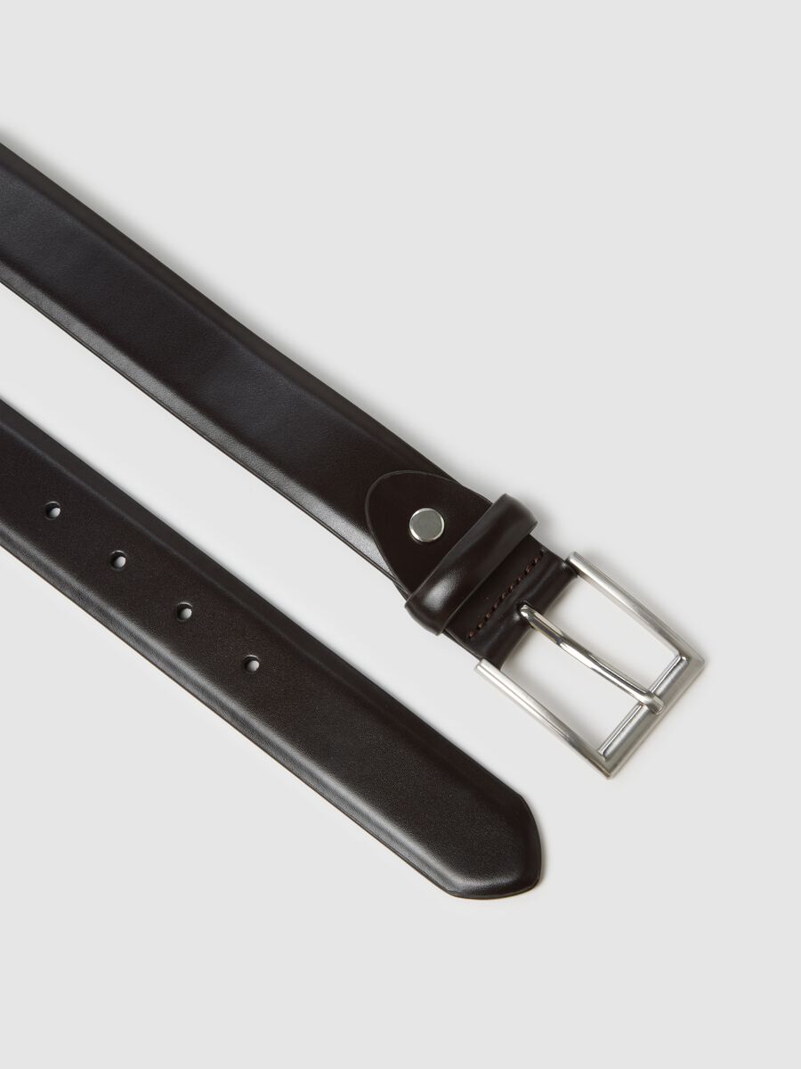 Cintura in vera pelle nera_1