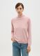 Pink regular fit sweater_1