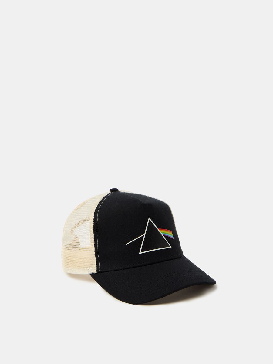 Baseball cap with Pink Floyd print_0
