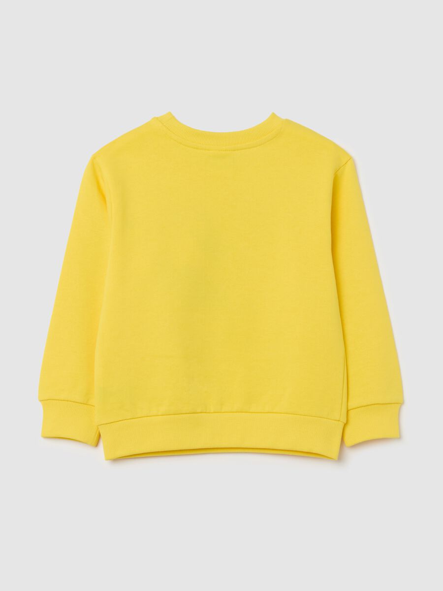 French terry sweatshirt with Sonic print_1