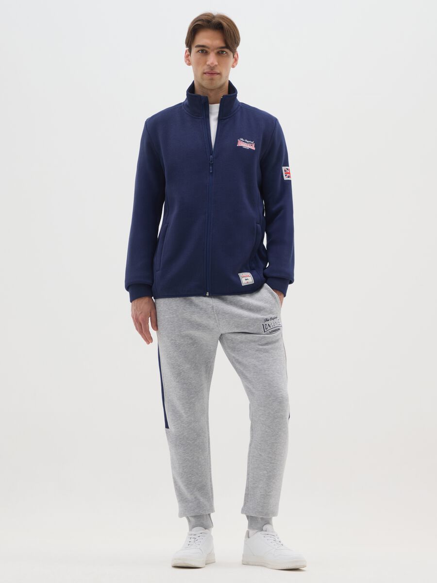 Heavy Blue Jacket with Logo_1