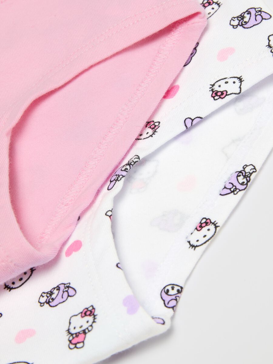 Two-pack Hello Kitty stretch cotton knicker shorts_3