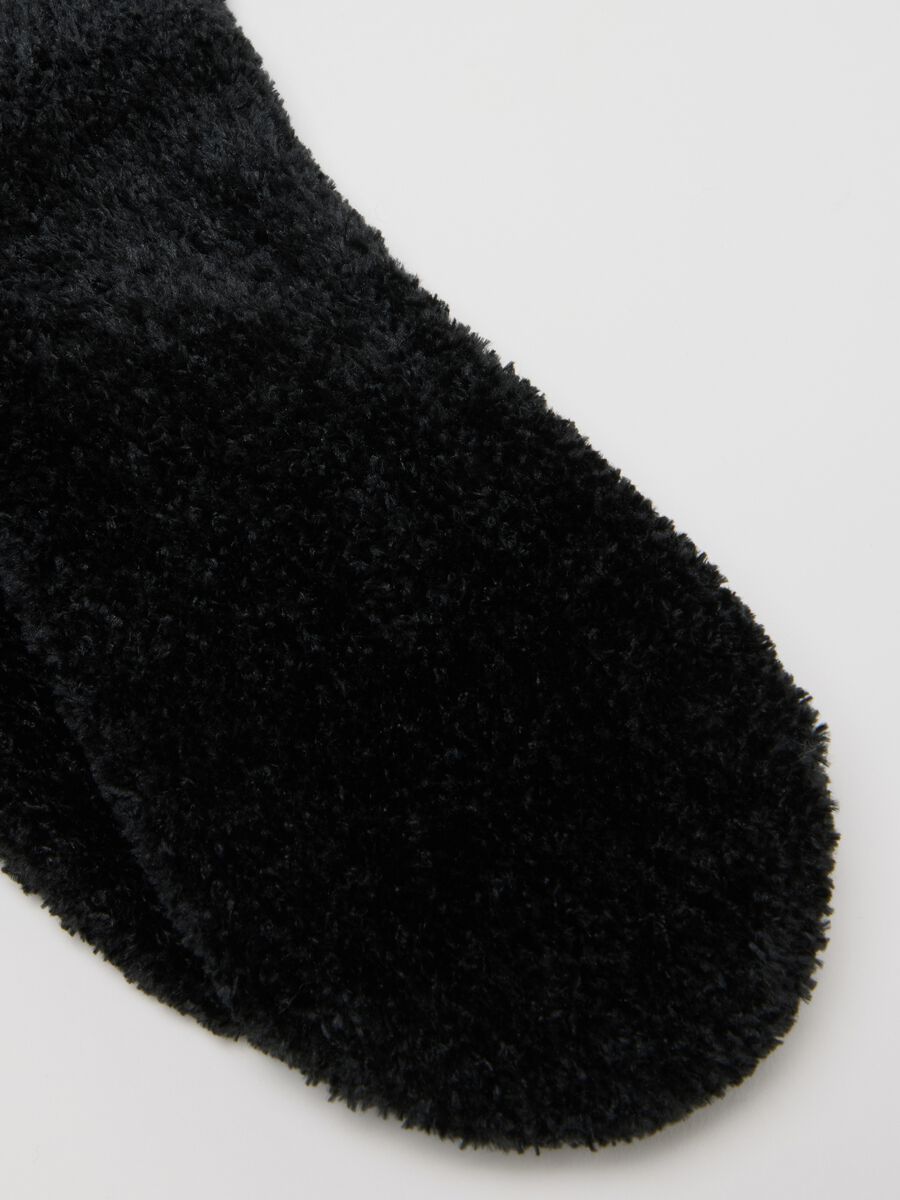 Soft black socks_1