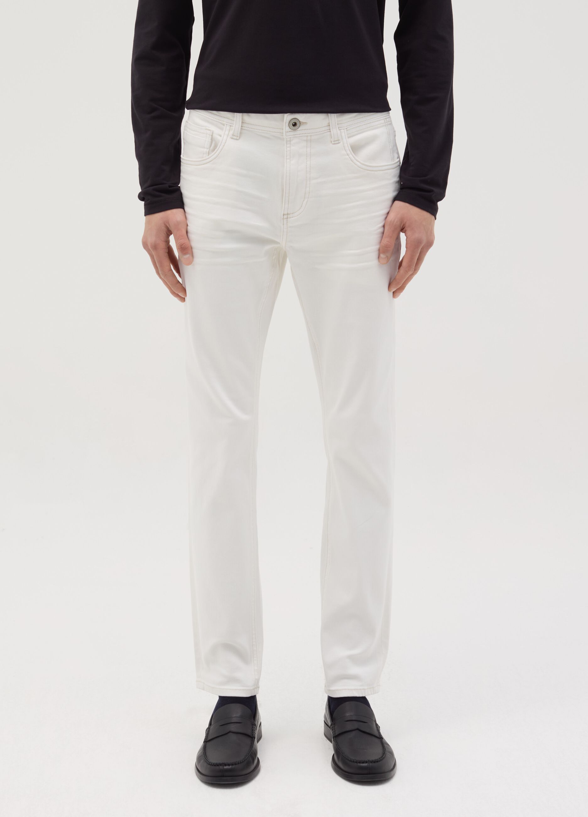 Skinny-fit jeans with five pockets