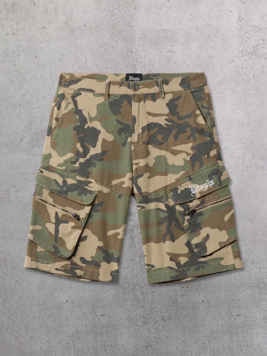 Cargo Shorts Camo_0