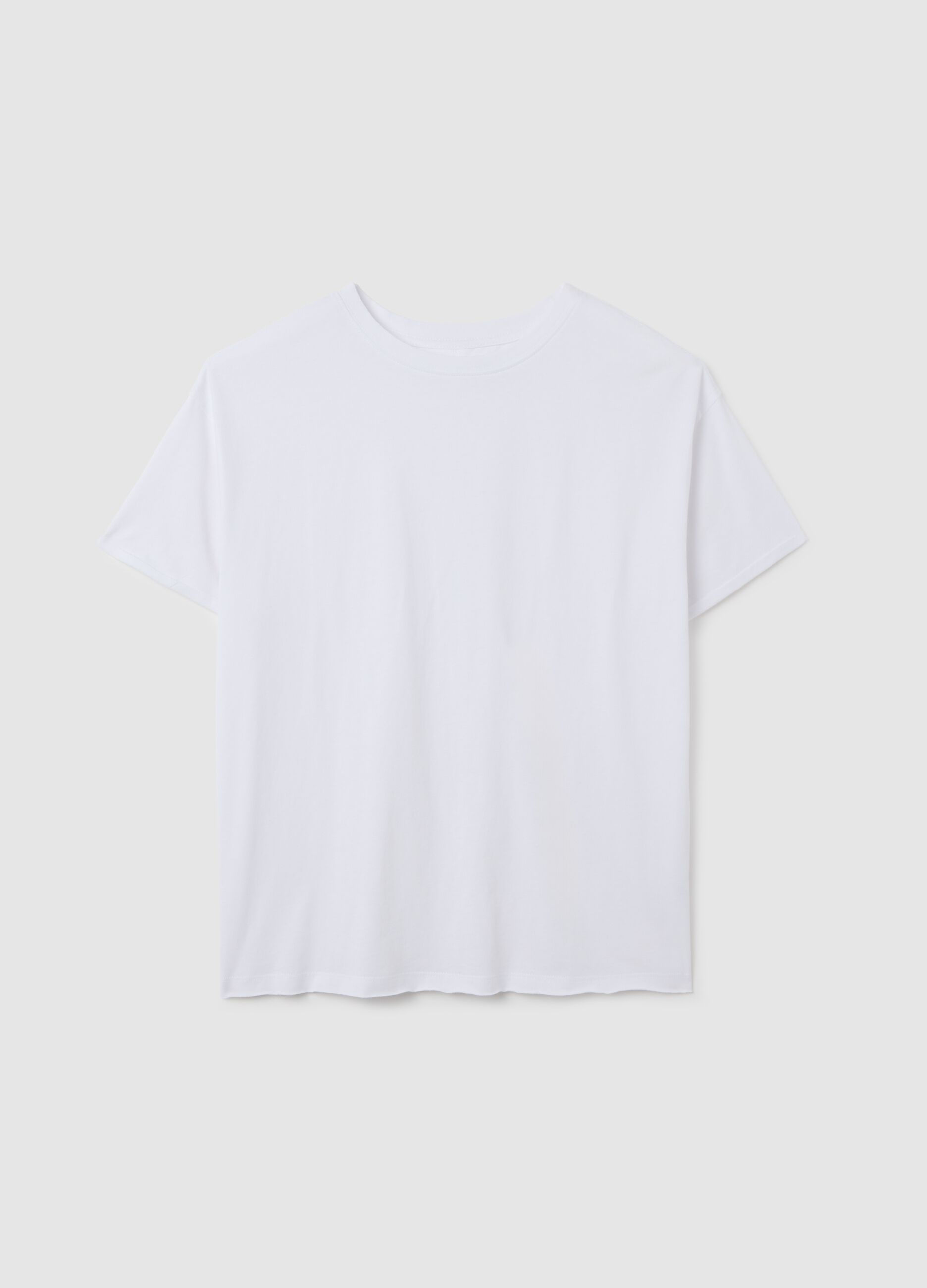 White Cotton Sports T-shirt ALTAVIA STUDIO