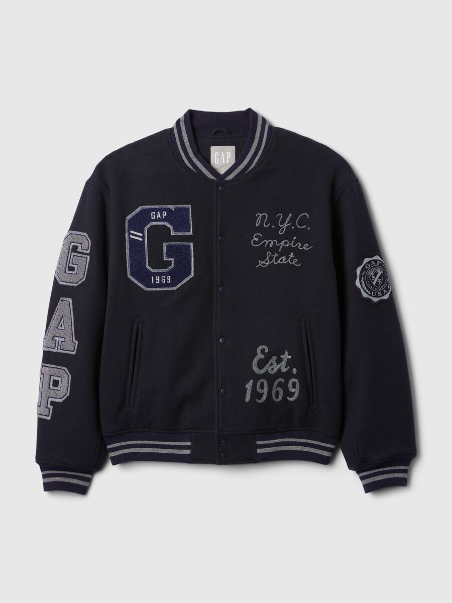 Bomber varsity con ricamo e patch_3