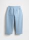 Children's cotton blue trousers_1