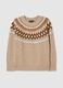 Beige Jacquard Jumper_4