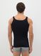 Men's Sleeveless Black Cotton T-shirt_2
