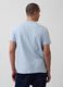 Pure cotton short-sleeve logo T-shirt_1
