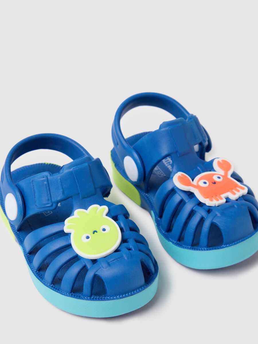 Multicoloured EVA children's sandals with fun details_1