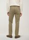 Pantaloni beige in cotone elasticizzato slim fit_4