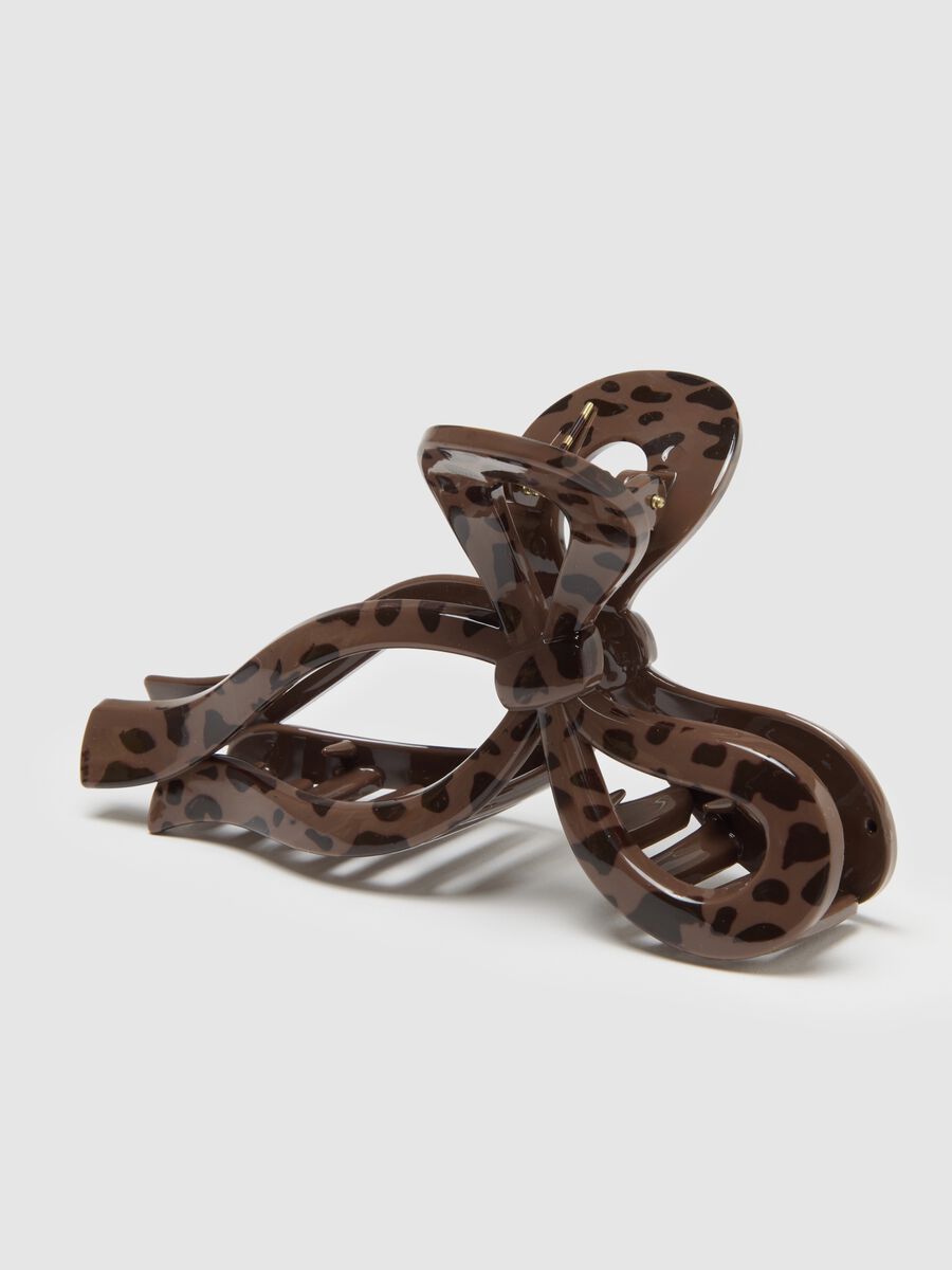 Women's multicolour hair clips with knot_1