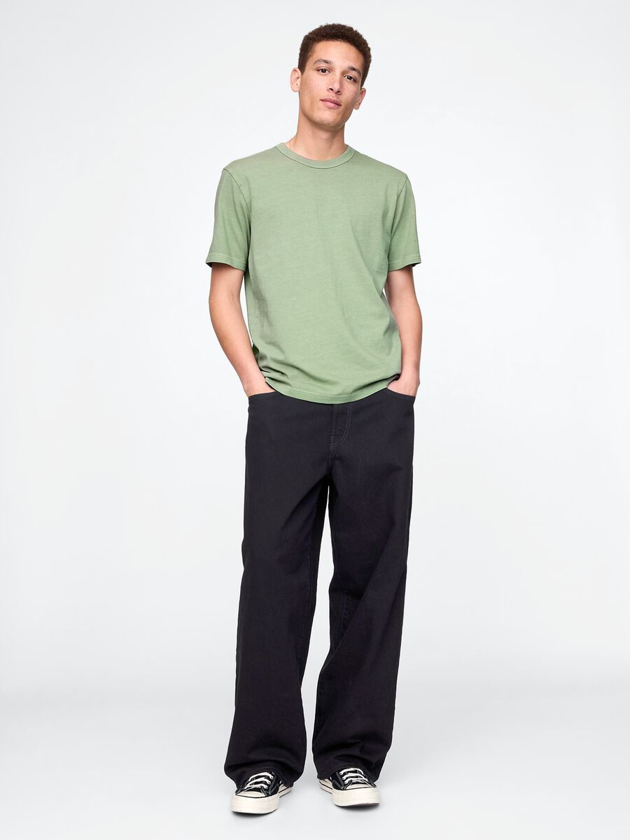 Gap Green Short Sleeve Cotton T-Shirt_1