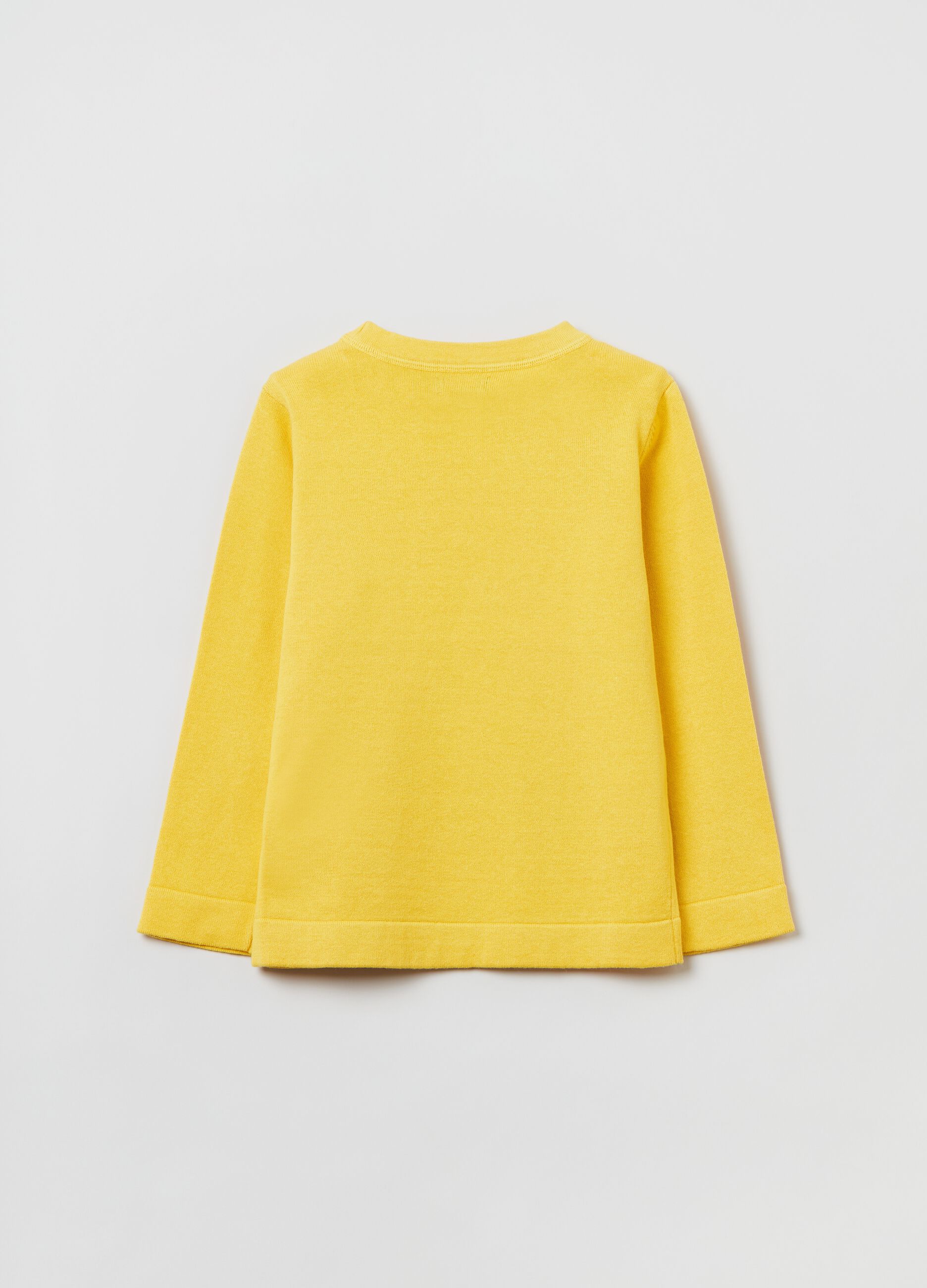 Pullover girocollo in cotone_1