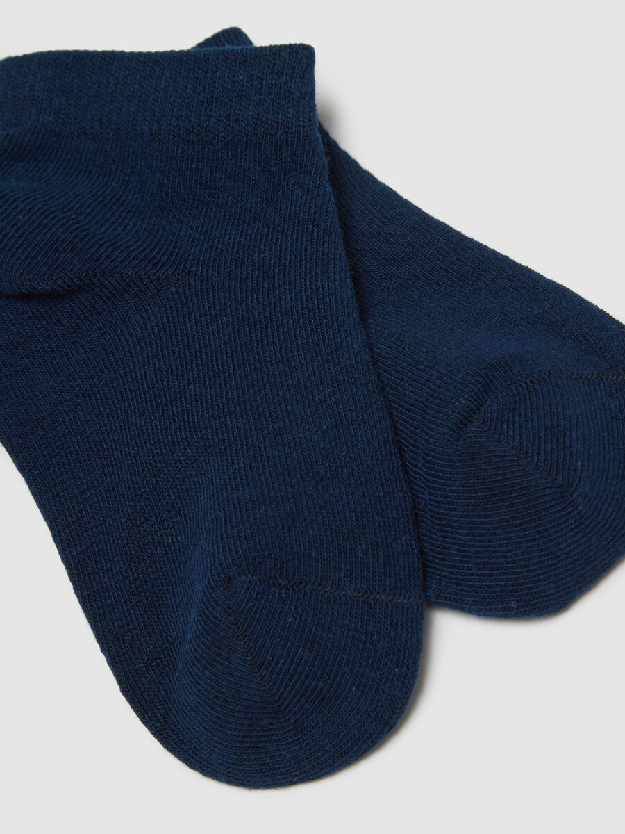 Children's multicolor elastic cotton short socks multipack_2
